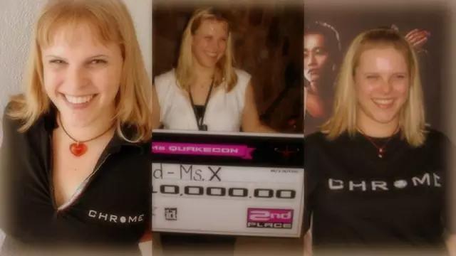 第四名：Alana Reid Alana Reid来自加拿大，是Quake III Arena游戏的资深玩家，她的身价超过10万美金……