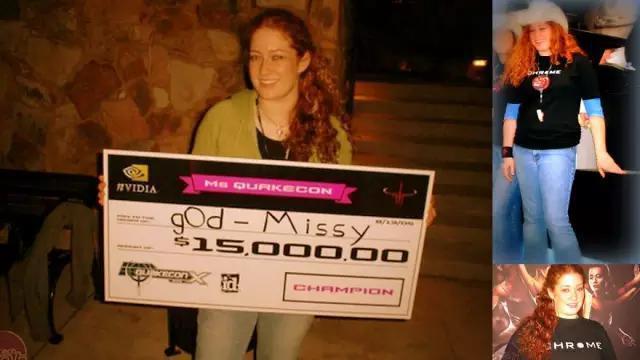 第三名：Jamie Pereyda Jamie Pereyda来自美国，她在2005年的一场比赛就拿了15000美元奖金……