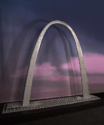 乐高大师拼出世界著名建筑 逼真壮观