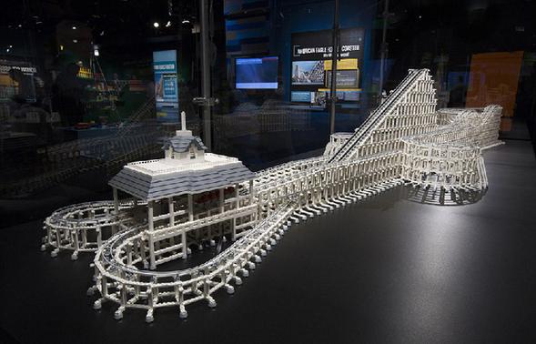 乐高大师拼出世界著名建筑 逼真壮观