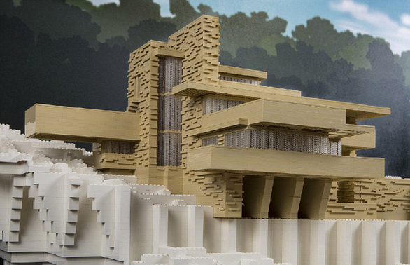 乐高大师拼出世界著名建筑 逼真壮观