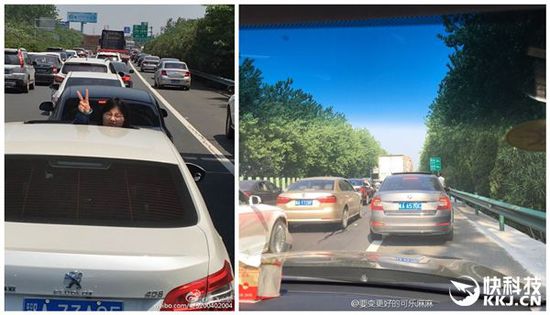 五一高速拥堵奇葩事：服务区男厕遭女士占领！惊呆