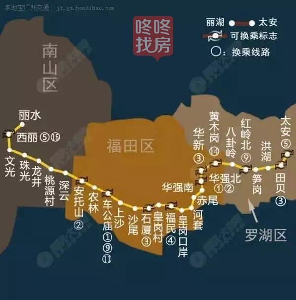 地铁是房价硬保障？带你提前看深圳7号、9号线分布！