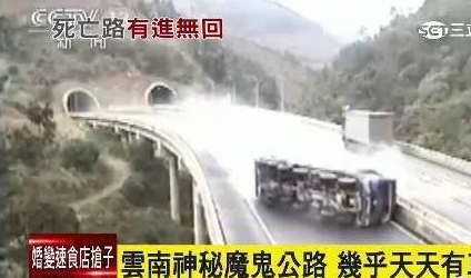 魔鬼公路通车1233天，车祸989起!