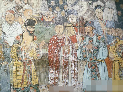 考古界女神！美女文物修复员山西古刹修壁画两年