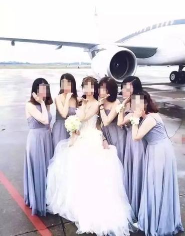 杭州现“土豪”婚礼 新娘乘专机嫁到萧山