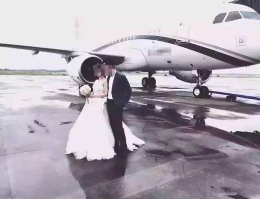 杭州现“土豪”婚礼 新娘乘专机嫁到萧山