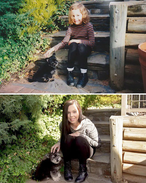 暖心！那些从小看着主人长大的狗狗们