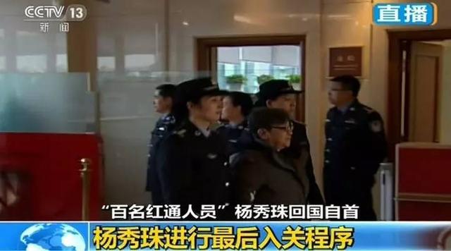 一图 | “百名红通”头号嫌犯杨秀珠回国投案 背景大起底