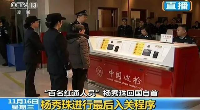 一图 | “百名红通”头号嫌犯杨秀珠回国投案 背景大起底