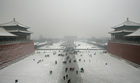 十年雪景！外媒摄影师镜头下的冬日北京