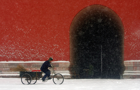 十年雪景！外媒摄影师镜头下的冬日北京