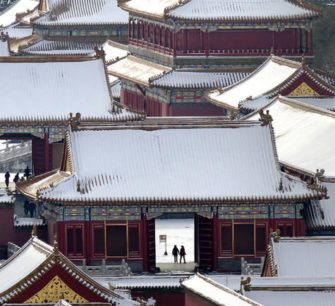 十年雪景！外媒摄影师镜头下的冬日北京