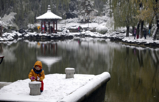十年雪景！外媒摄影师镜头下的冬日北京