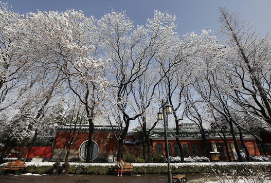十年雪景！外媒摄影师镜头下的冬日北京