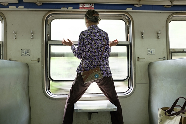 这是一列京广线上的免费列车