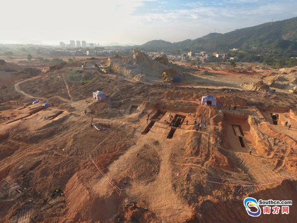 广东发现商至明代墓葬25座 时间跨度近三千年