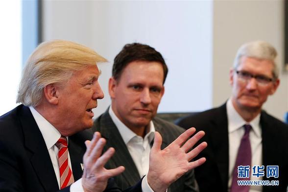 （外代一线）（3）特朗普组硅谷大佬“群英会”