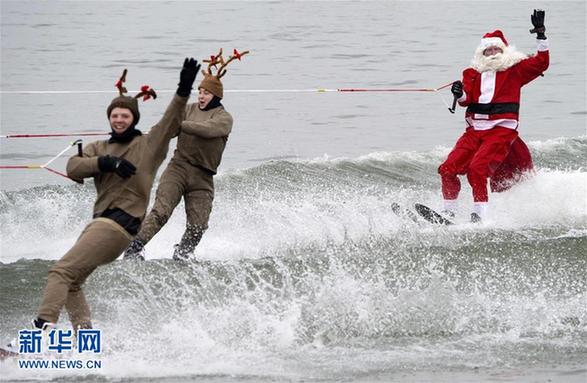 （外代二线）滑水庆圣诞