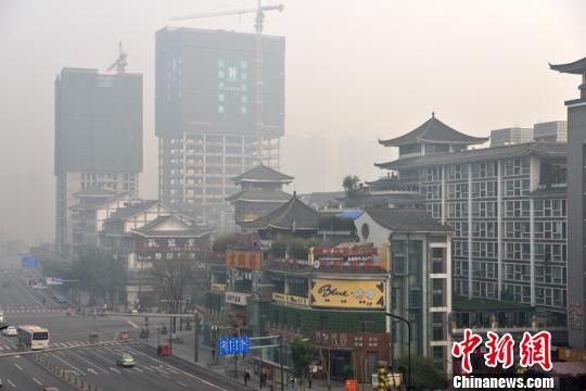 四川三市持续严重污染天气7日起改善（图）