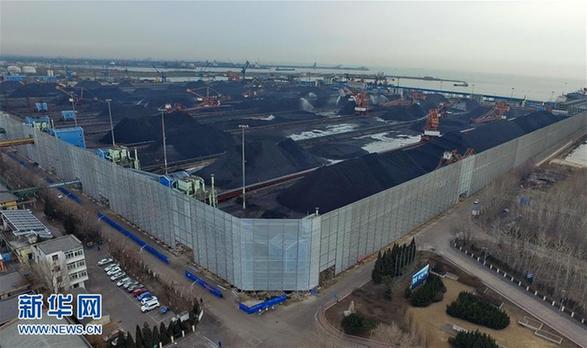 （社会）（3）河北港口近19公里防风网缚“尘龙”