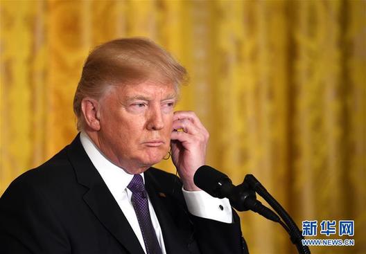 (国际)(2)特朗普称将以“非常强硬”的态度对待朝鲜