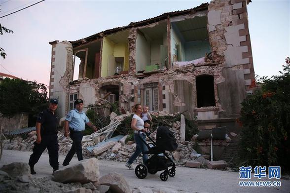 （国际）（5）希腊莱斯沃斯岛附近海域发生6级地震