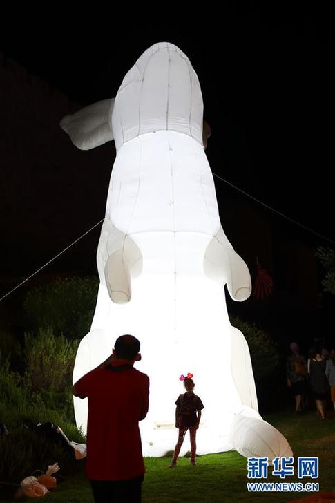 （国际）（1）2017耶路撒冷灯光节开幕