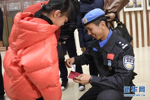 （社会）（4）中国第六支赴南苏丹维和警队凯旋